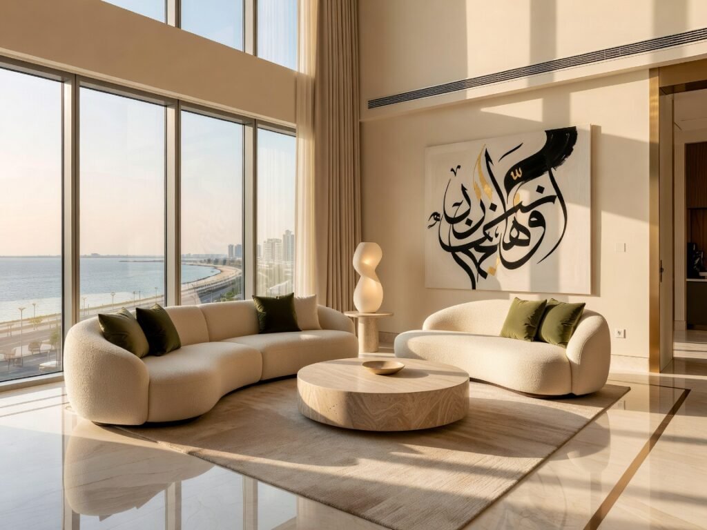 خدمات ووسائل راحة فاخرة متوقعة في الشقق الفندقية بجدة — مطابخ مجهزة، سبا، واي فاي سريع ومواقف