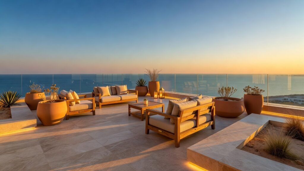 أجنحة وشقق فندقية فاخرة في جدة - شقق للايجار اليومي جدة (Private Sky Terrace)