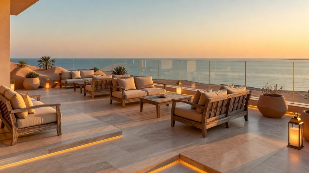 أجنحة وشقق فندقية فاخرة في جدة - شقق فندقية شمال جدة (Private Sky Terrace)