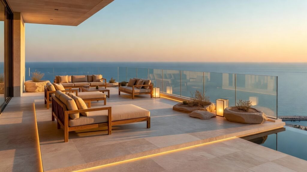 أجنحة وشقق فندقية فاخرة في جدة - أجنحة فندقية جدة (Private Sky Terrace)